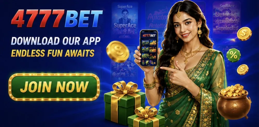 4777bet sign-up banner